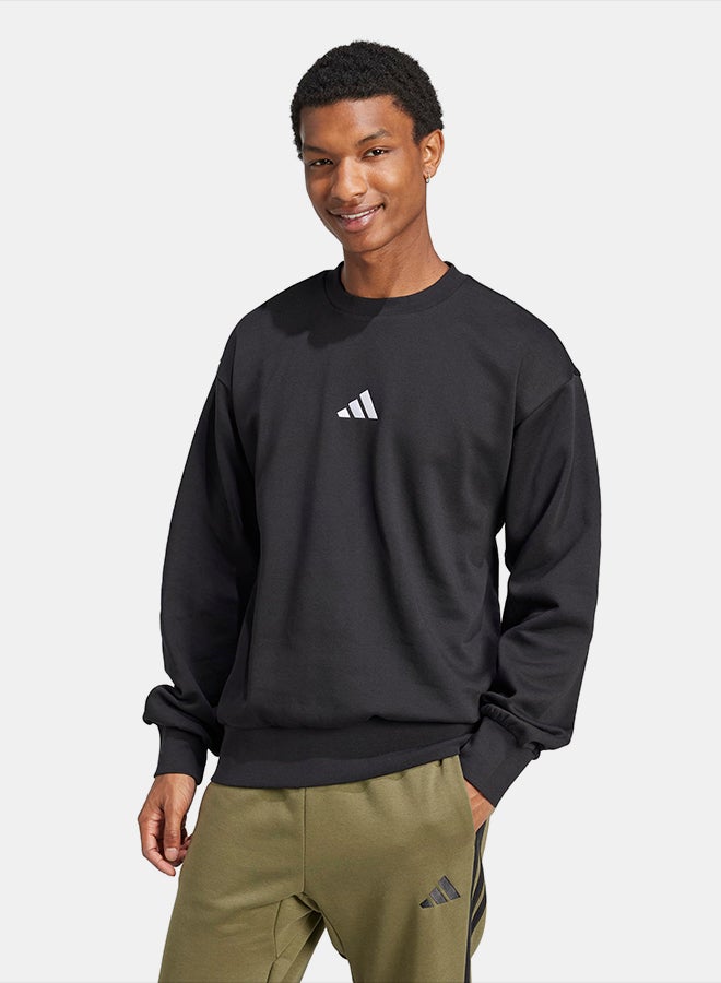 Adidas Essentials Feelcozy Fleece Sweatshirt - Image 1