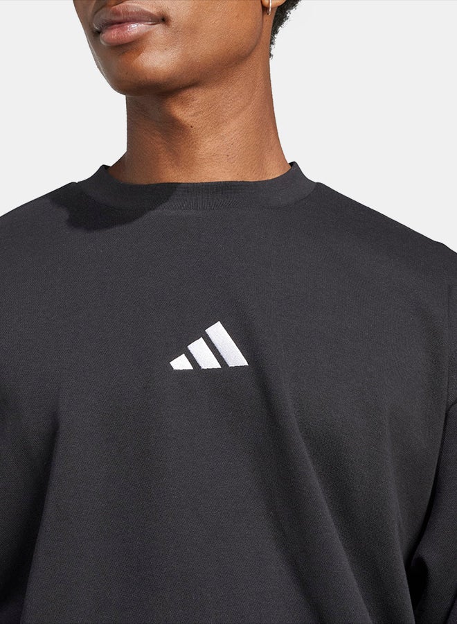 Adidas Essentials Feelcozy Fleece Sweatshirt - Image 4