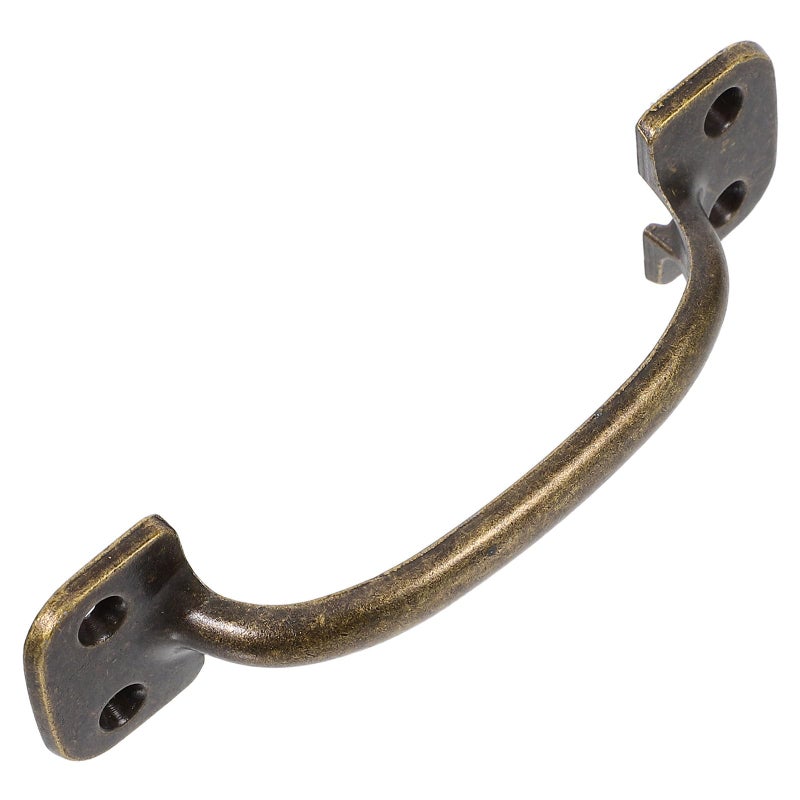 Bronze Vintage Bow Shaped Cabinet Door Pull Handle 101mm for Kitchen Wardrobe Drawer - Image 2