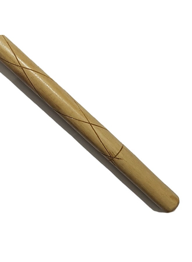 عصا مصنوعة من خشب الزان الأسواني، للرجال، لون بني غامق - Image 2
