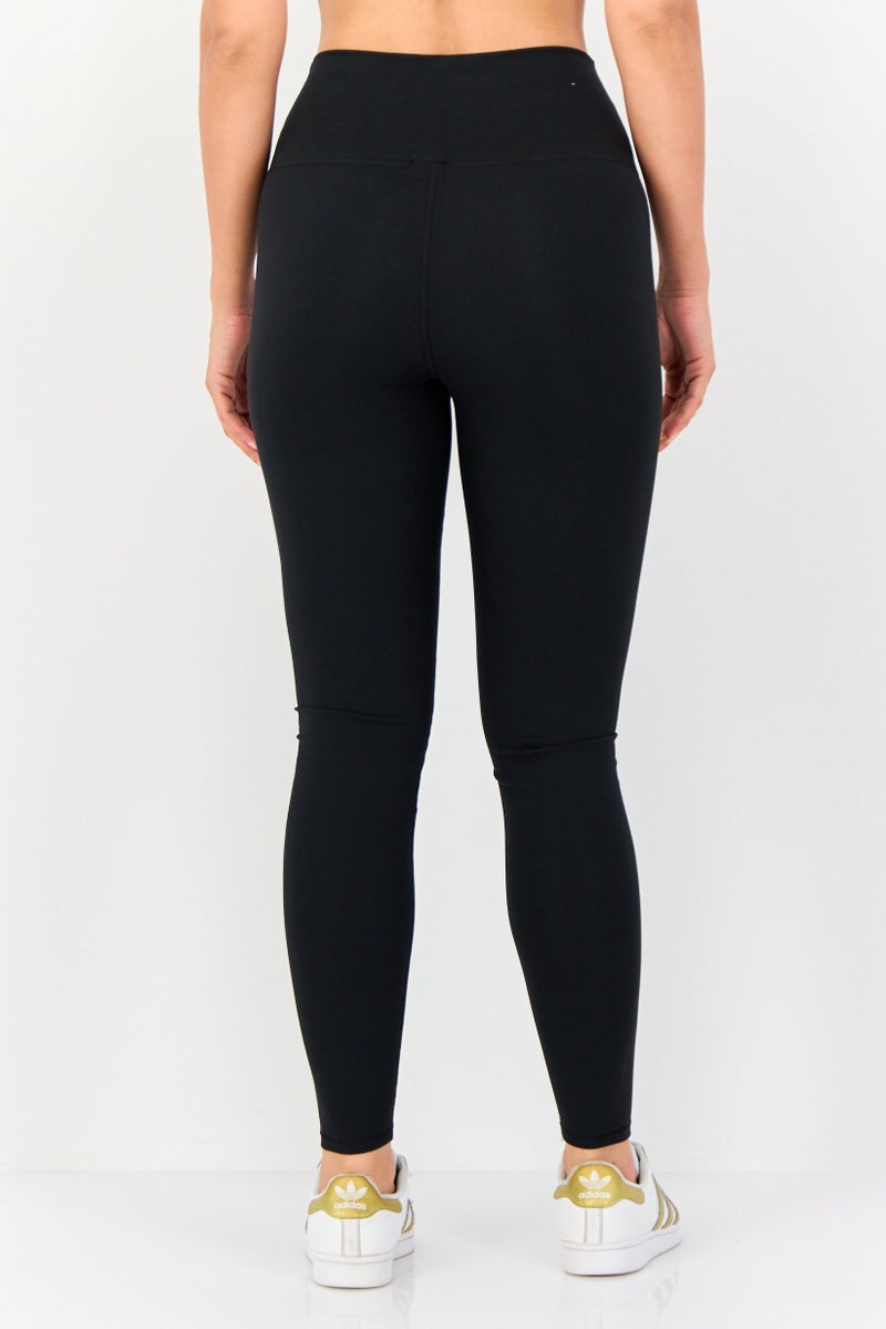 New Balance Women Fitted Fit Brand Logo Training Tights, Black - Image 3