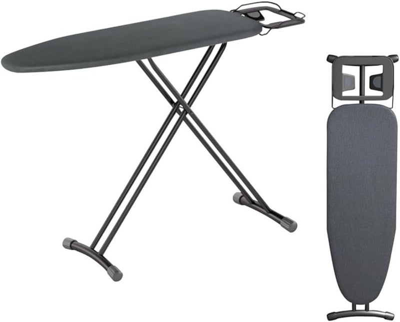 Supplier Folding Ironing Board, 122 x 30 cm, Grey, with Iron Stand, Adjustable, Durable, Suitable for All Fabrics - Image 1