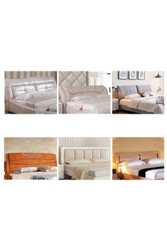 Arabest Bed Headboard Slipcover, Stretch Bed Headboard Cover, Thick Fabric Dustproof Bed Head Protector Cover, Washable Anti-Dirty Headboard Protector for Bedroom  - Image 3