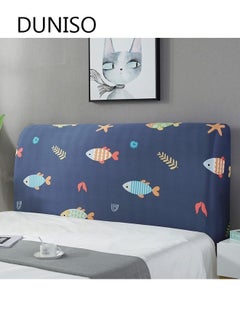 Arabest Bed Headboard Slipcover, Stretch Bed Headboard Cover, Thick Fabric Dustproof Bed Head Protector Cover, Washable Anti-Dirty Headboard Protector for Bedroom  - Image 1