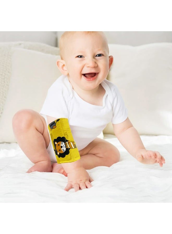 Heyshapeing Prevent Scratching Face, Thumb Sucking Habit, Pulling IV Tubes Elbow Immobilizer Splint & Arm Restraint Wrap for Babies Kids-Prevent HAND-TO-FACE habits (X-Small - 2PCS) - Image 1