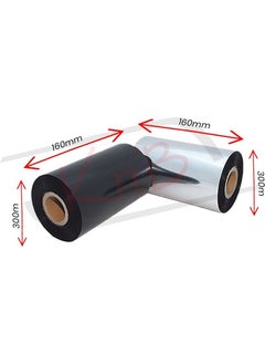 160MM x 300M Wax Resin Ribbon