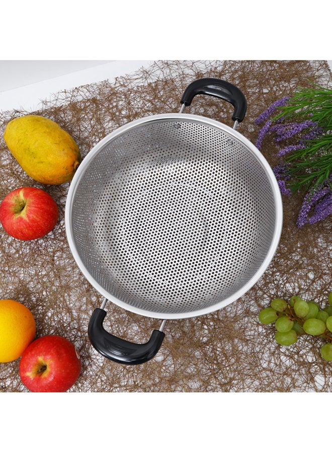 Royalford Strainer Basket Silver/Black - Image 2