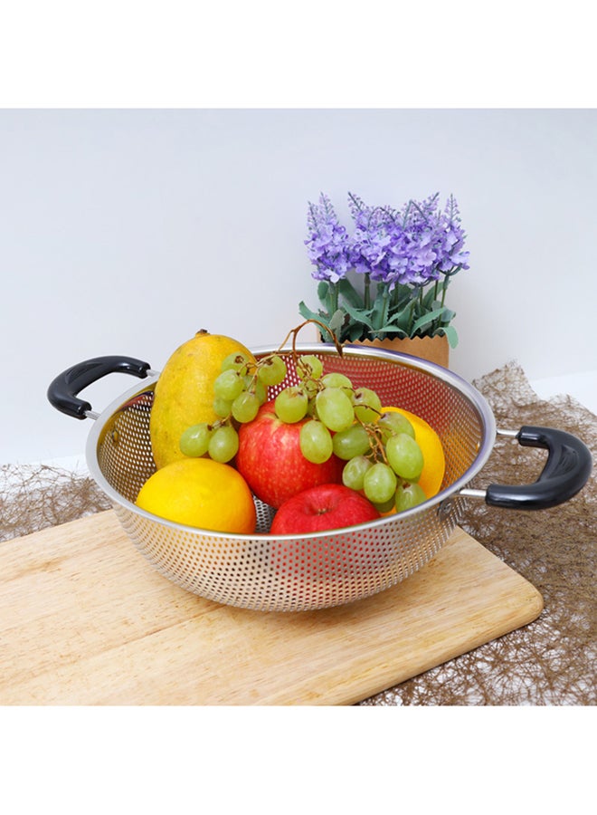 Royalford Strainer Basket Silver/Black - Image 4