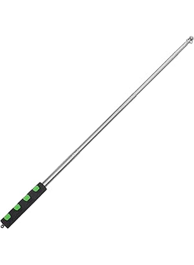 SUPVOX Telescopic Stainless Steel Stick 1.6m Extendable Guide Flagpole With Multifunction Foam Handle For Outdoor Teaching Conference - Image 1