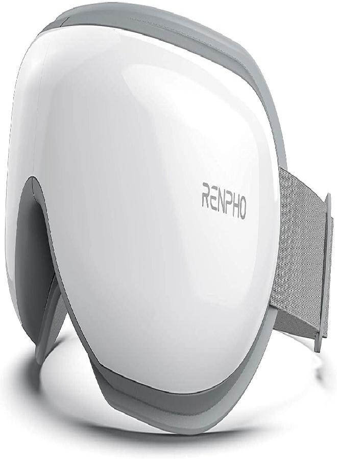 RENPHO RENPHO Eyeris 1 - Eye Massager with Heat, Heated Eye Mask with Bluetooth Music for Migraine, Eye Care Face Massager, Eye Machine for Relax Eye Strain Dark Circle Eye Bags Dry Eye, Gifts for Wife/Man - Image 1