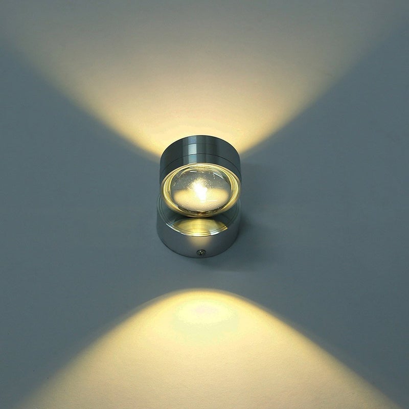6W Modern Wall Lamp Headlamp Indoor Flexible Lamps for Bedroom Living Room(Warm White) - Image 2