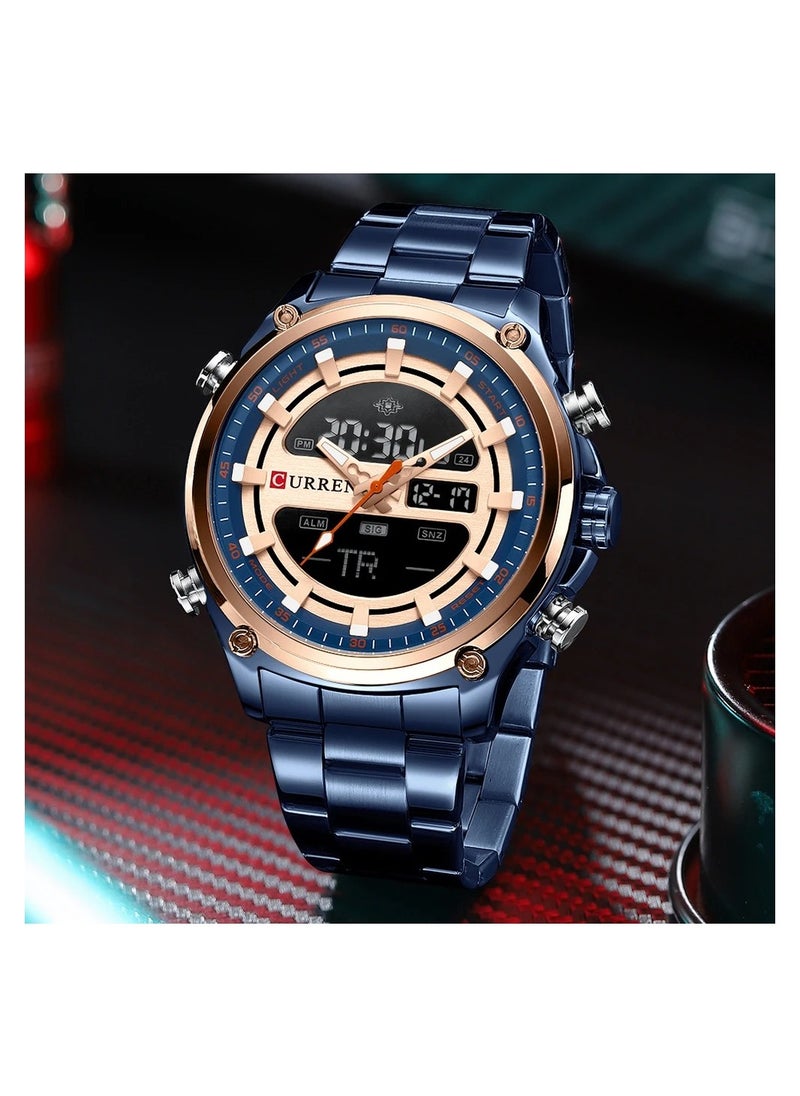 CURREN CURREN 8404 Original Brand Stainless Steel Band Wrist Watch For Men  - Image 3