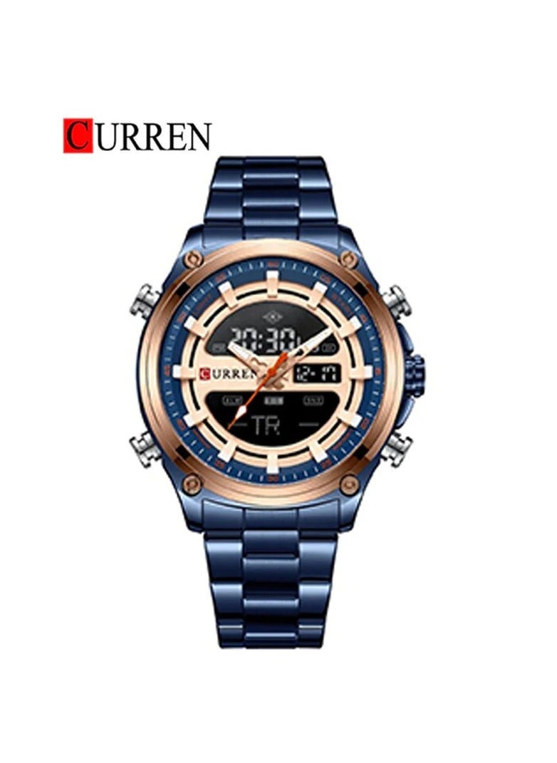 CURREN CURREN 8404 Original Brand Stainless Steel Band Wrist Watch For Men  - Image 1