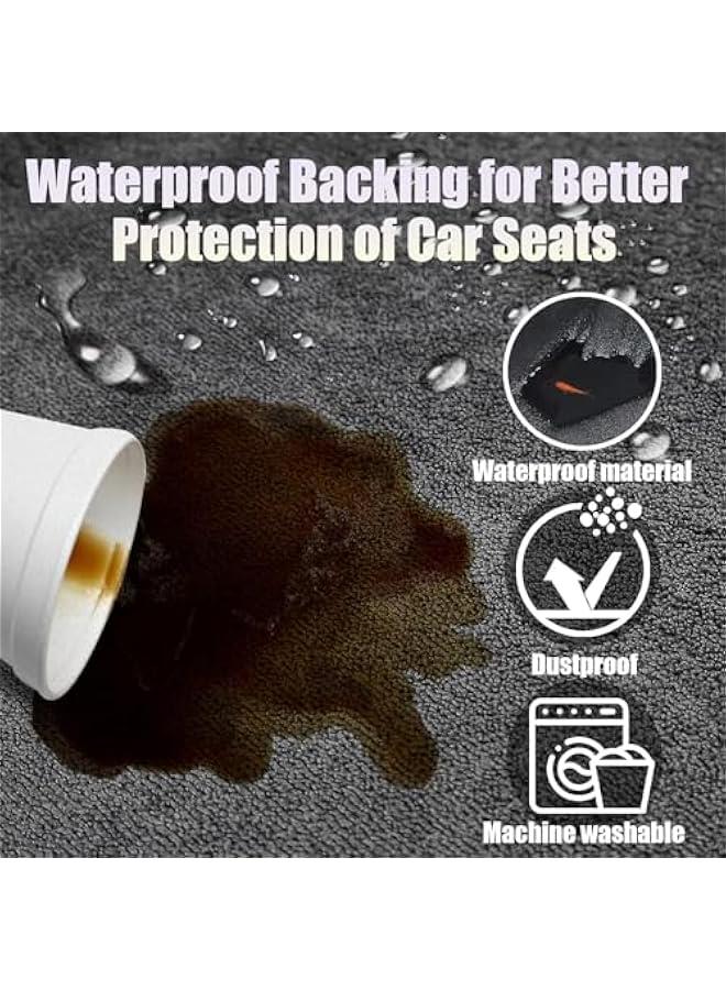 HOOKOR Car Towel Seat Cover, Waterproof Auto Seat Cover for Running, Swimming, Gym, Washable Non-Slip Car Seat Protector Fit for Sedans, Trucks, SUVs, Universal Car Accessories (Black) - Image 5