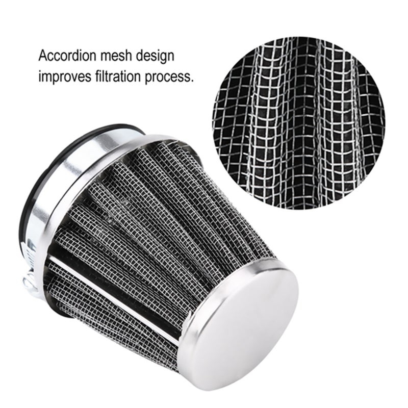Motorcycle Air Intake Filter Cleaner Universal for 42mm/1.7in - Image 5