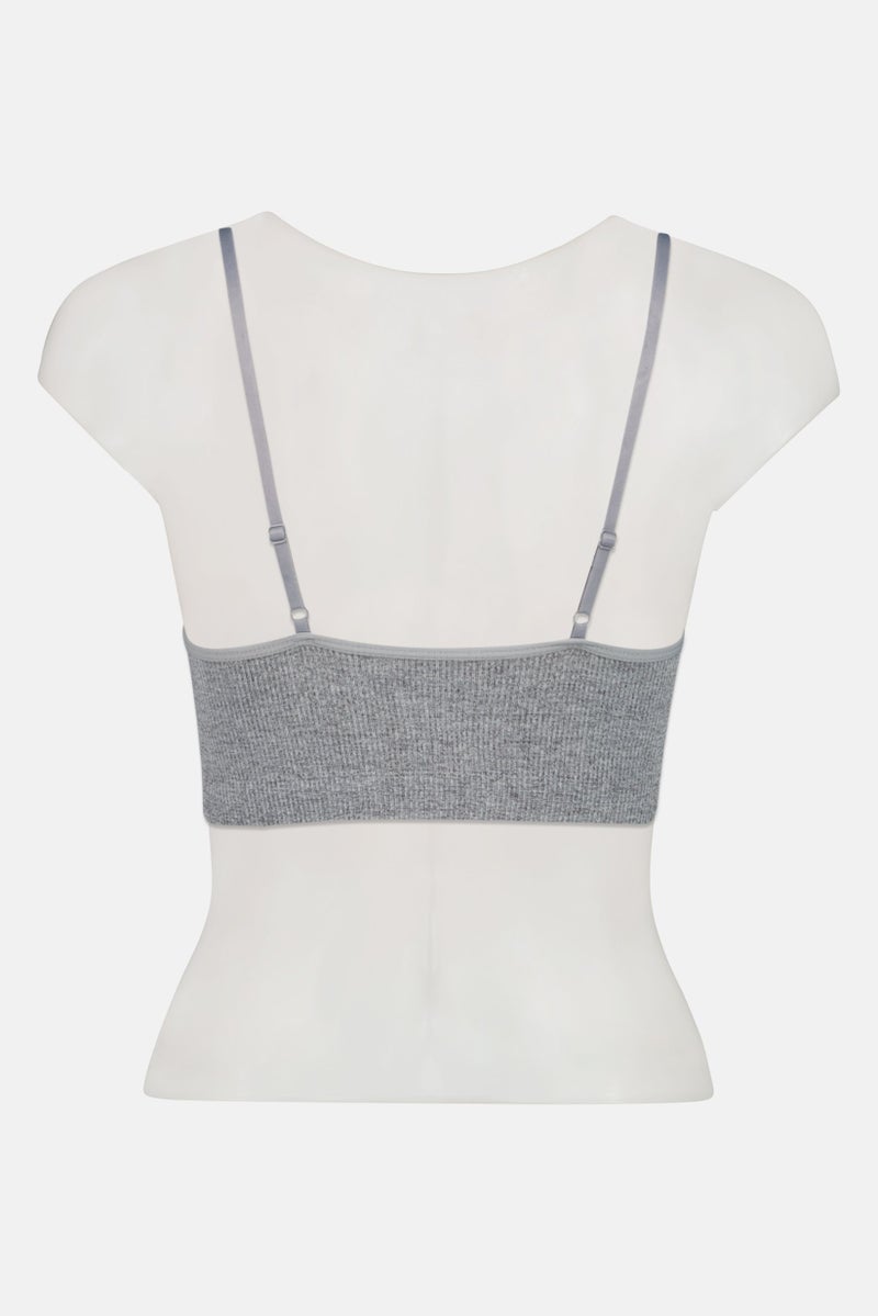 Kensie Women 3 Pieces Brand Logo Padded Bra, Multicolor - Image 4