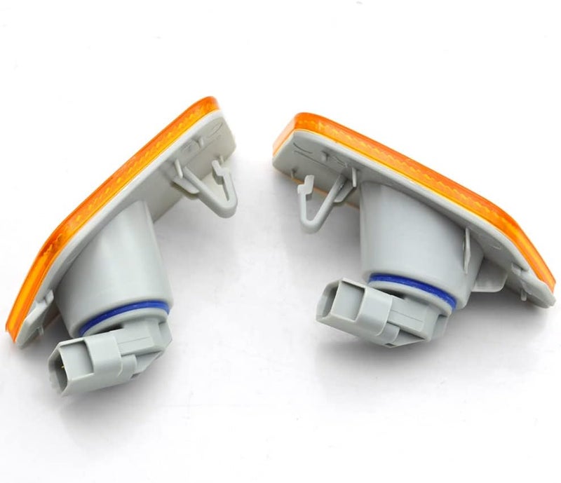 CNPAPC 2-Piece Front Bumper Park Signal Side Marker Light Assembly for Chevy Cruze 2011-2015 - Image 3