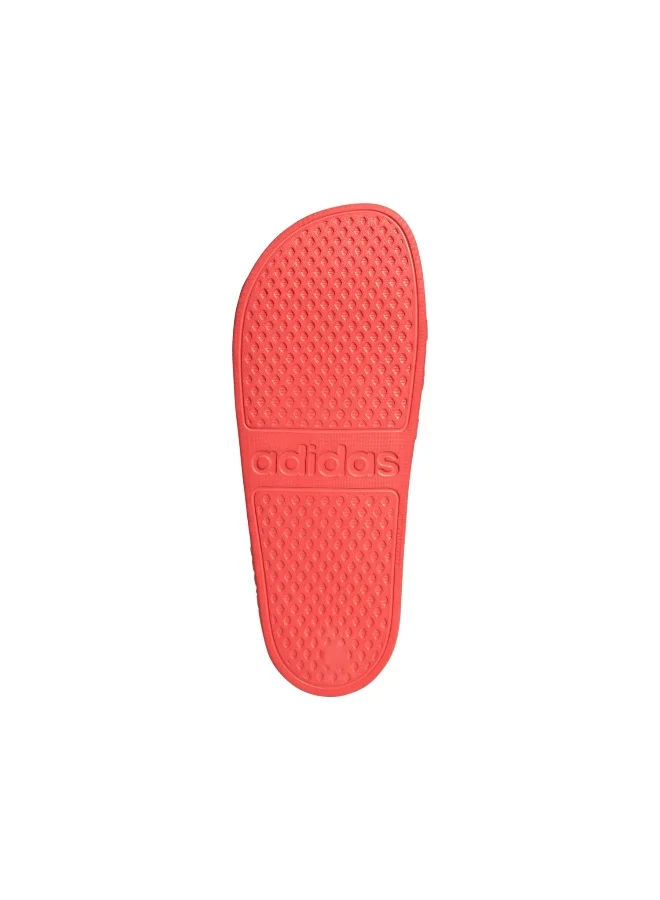 adidas أديليت أكوا صنادل رياضية حمراء/شباشب 4