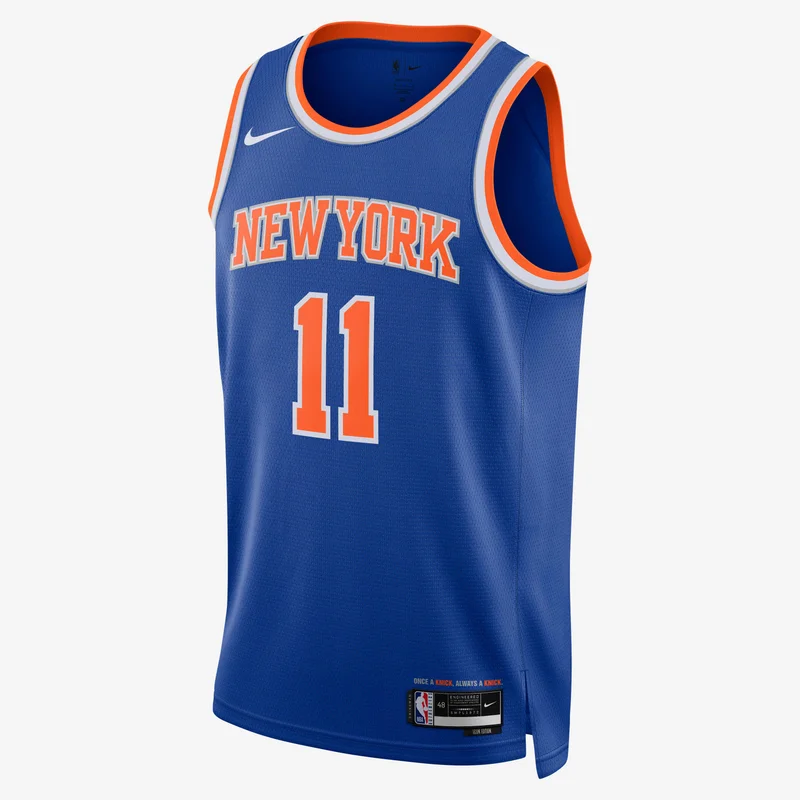 Nike Men's NBA 22/23 New York Knicks Icon Edition Replica Swingman Basketball Jersey