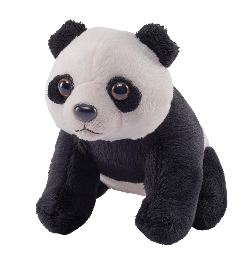 Wild Republic Pocketkins Eco Panda  Stuffed Animal  5 Inches  Plush Toy  Made from Recycled Materials  Eco Friendly - Image 1