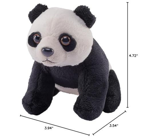 Wild Republic Pocketkins Eco Panda  Stuffed Animal  5 Inches  Plush Toy  Made from Recycled Materials  Eco Friendly - Image 2