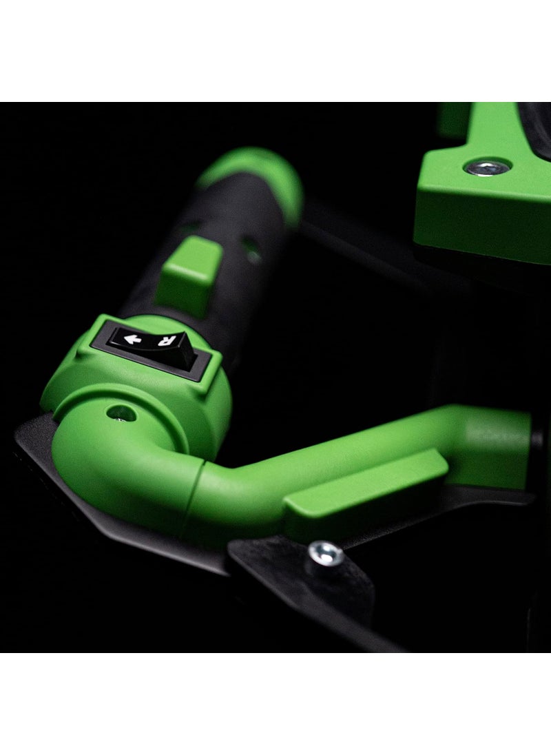 ION ION Alpha Plus Electric Ice Fishing Auger Two Batteries Included Gen 3 40V Lithiumion Composite Green  - Image 2