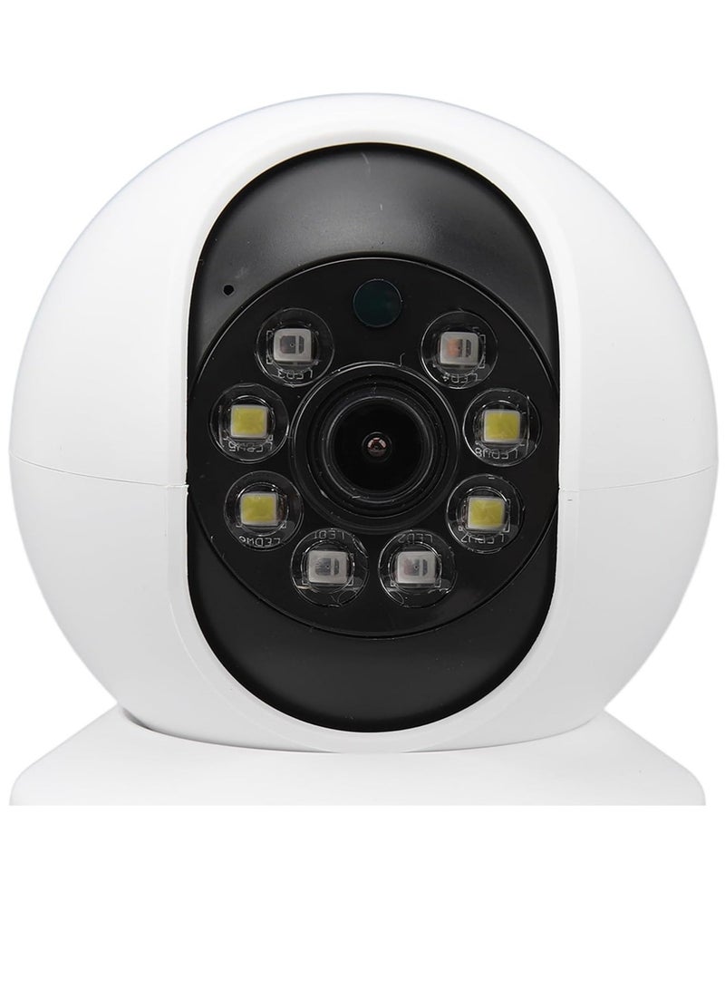 WiFi Dual Lens Security Camera HD Wireless Home Camera with Wide Angle NightMotion Detection, 2 Way, Panoramic Shooting, Rich Functions, HD Night - Image 4