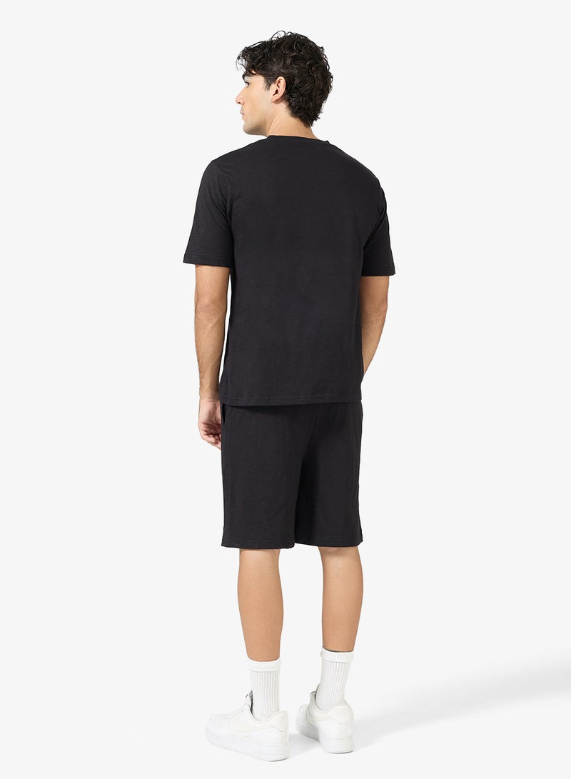 سفنتي فايف بيسيكس طقم تي شيرت وشورت - Image 2