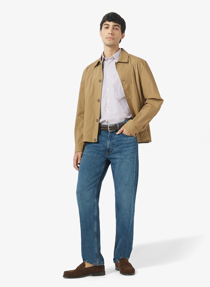 Robert Wood Mens Small Checks Formal Shirt - Image 1