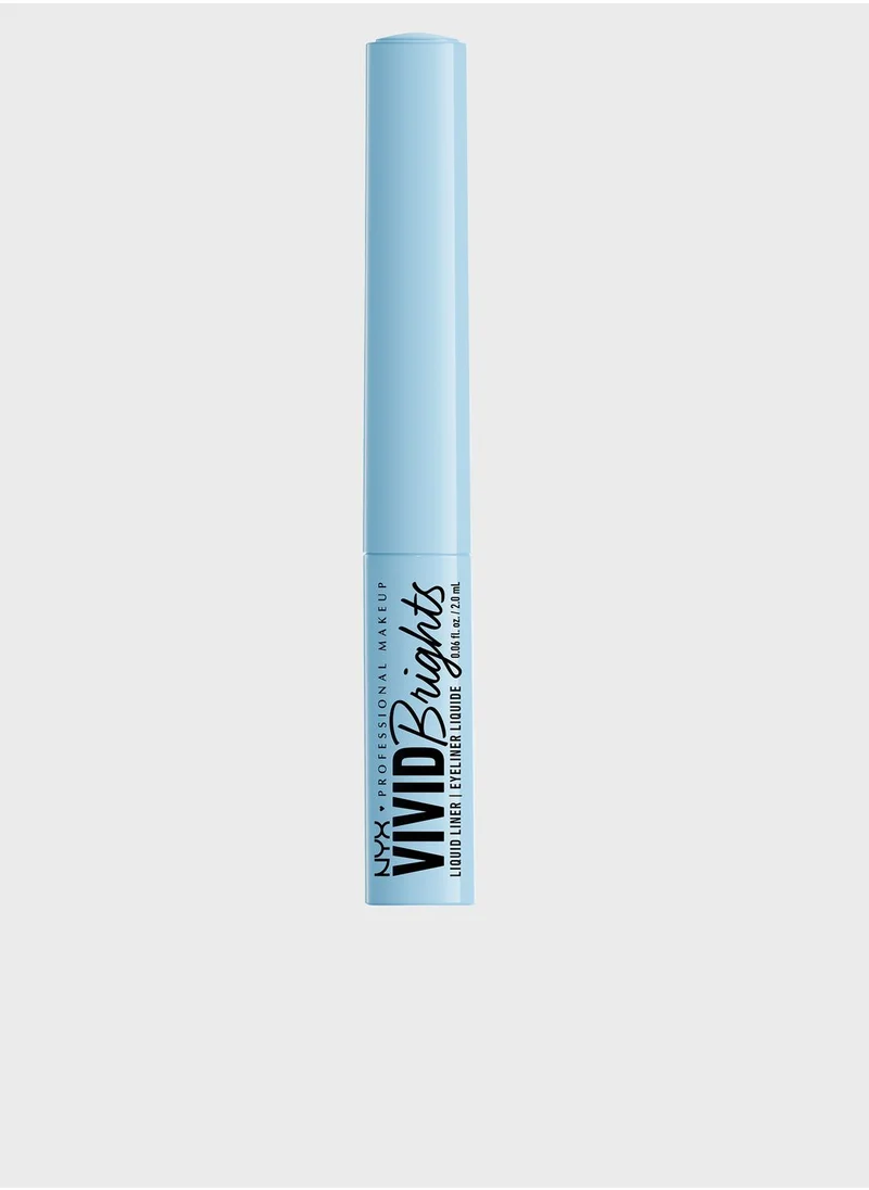 NYX PROFESSIONAL MAKEUP Vivid Brights Colored Liquid Eyeliner - Blue Thang