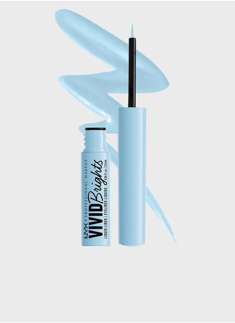 NYX PROFESSIONAL MAKEUP Vivid Brights Colored Liquid Eyeliner - Blue Thang