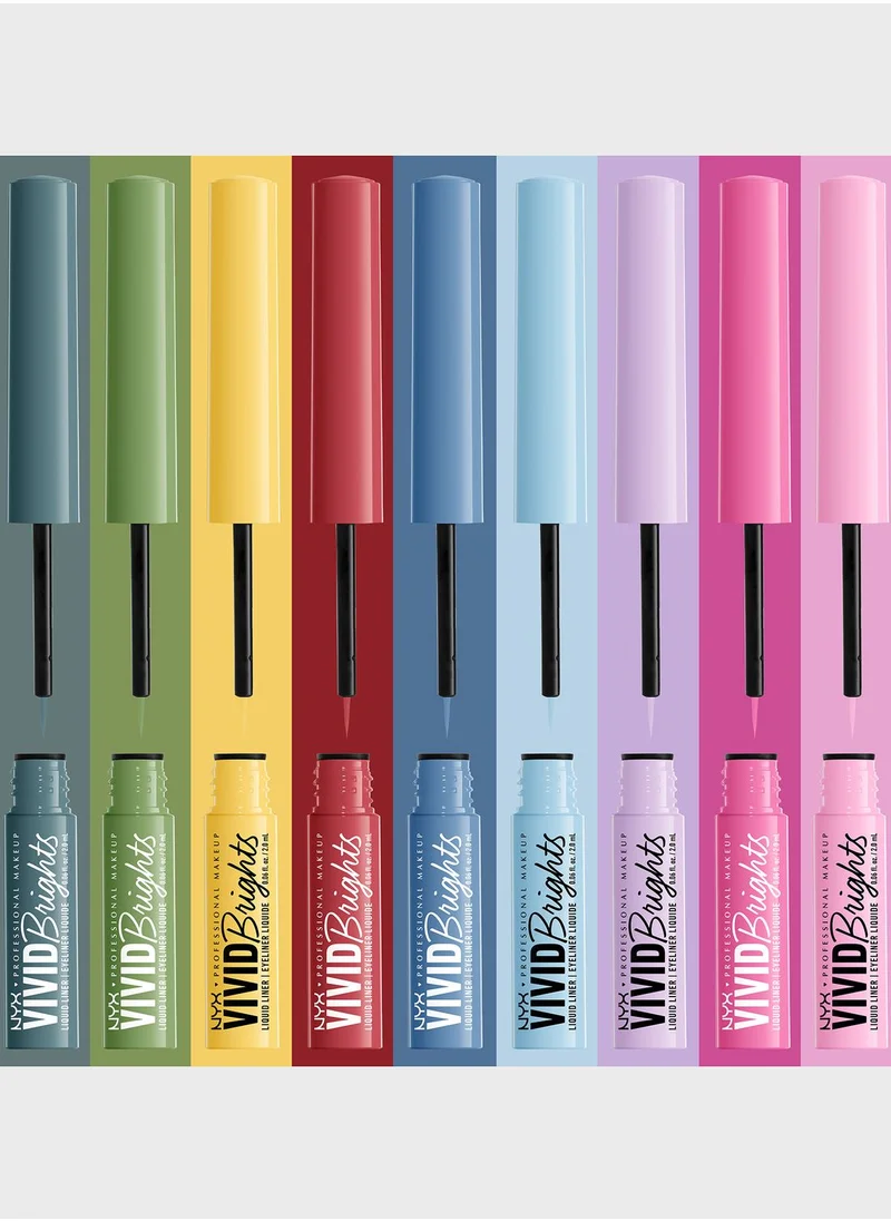 NYX PROFESSIONAL MAKEUP Vivid Brights Colored Liquid Eyeliner - Blue Thang