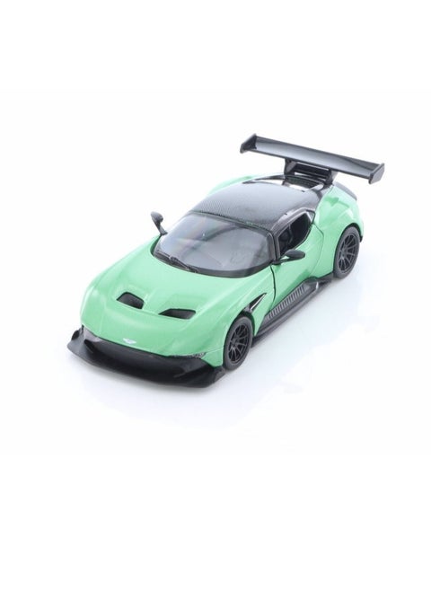 2016 Aston Martin Hard Top, Green- 1/38 Scale Diecast Model Toy Car