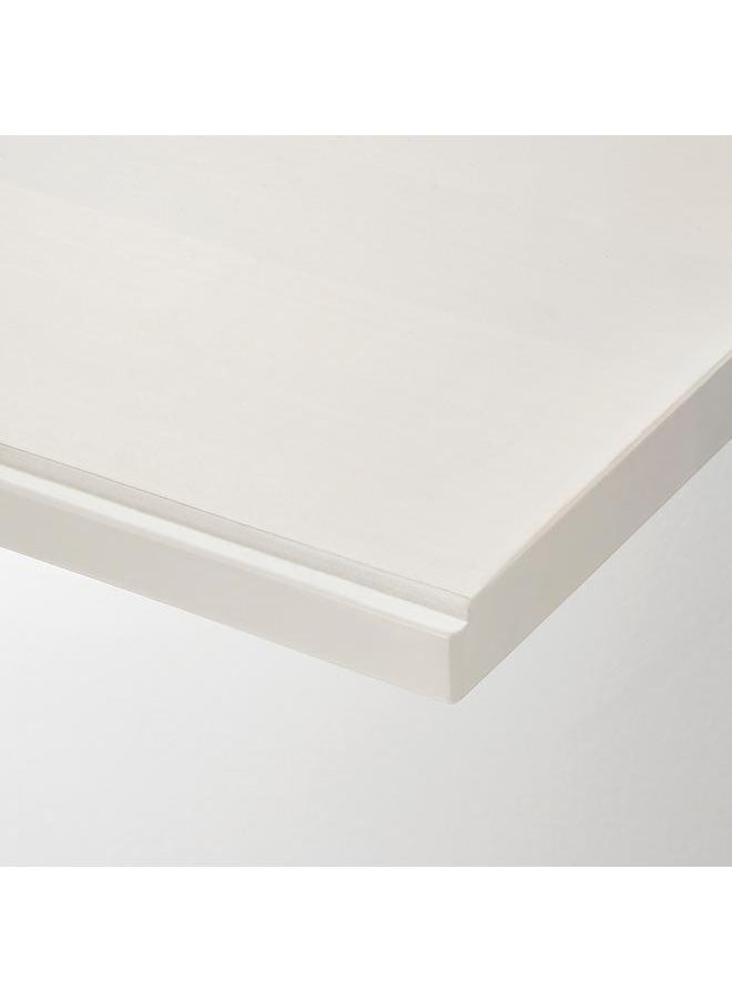 Zaboon Shelf, white stained aspen, 120x30 cm  - Image 2