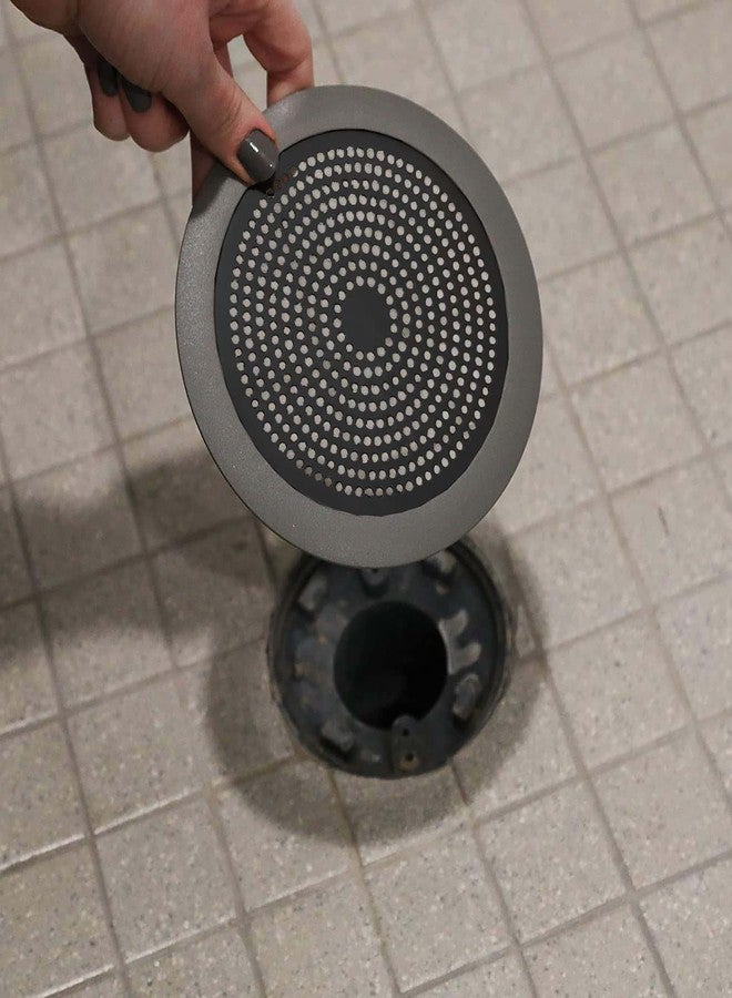 Danco 11085 Shower Drain Strainer, 5-3/4 inch, Matte Black - Image 2