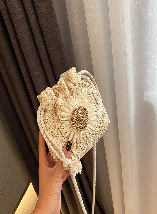 SUSOYAOCHEN Straw Shoulder Bag Women Crossbody Purses Bag Summer Handmade Casual Small Cross body bag for Girls - Image 2