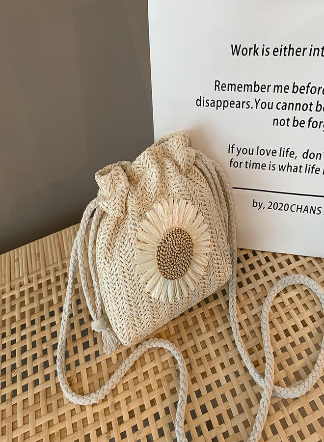 SUSOYAOCHEN Straw Shoulder Bag Women Crossbody Purses Bag Summer Handmade Casual Small Cross body bag for Girls - Image 4