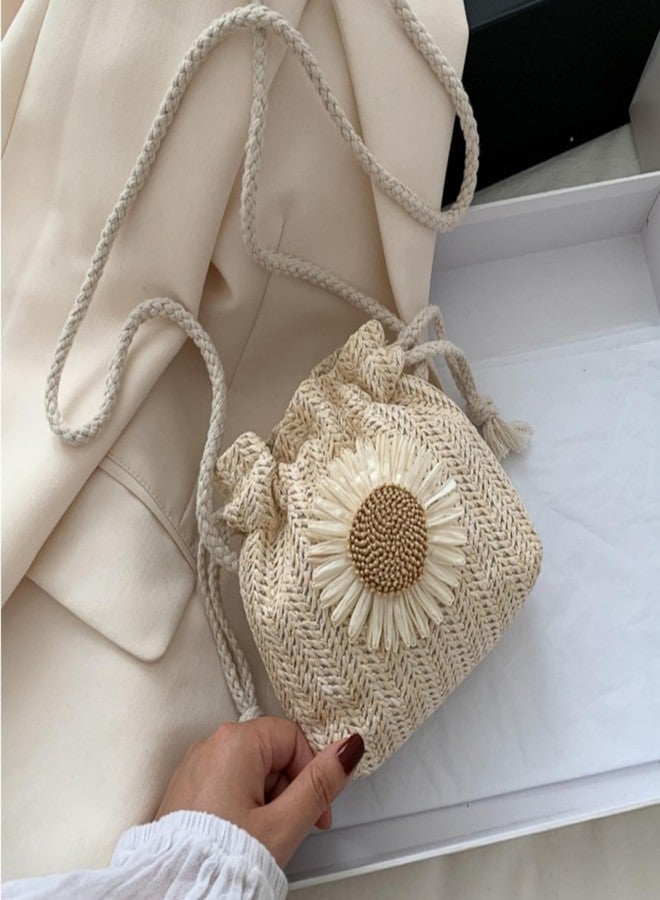 SUSOYAOCHEN Straw Shoulder Bag Women Crossbody Purses Bag Summer Handmade Casual Small Cross body bag for Girls - Image 5