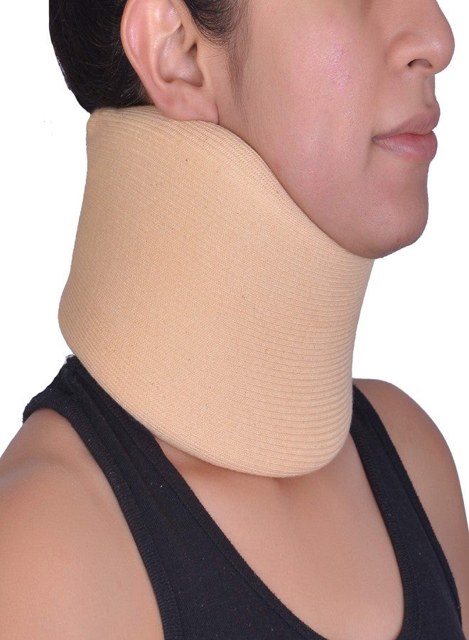 Orthtex Cervical Collar ULTRA Soft With Support(Immobilization,Comfort,Ventilation)[Cream, 2XL] - Image 1