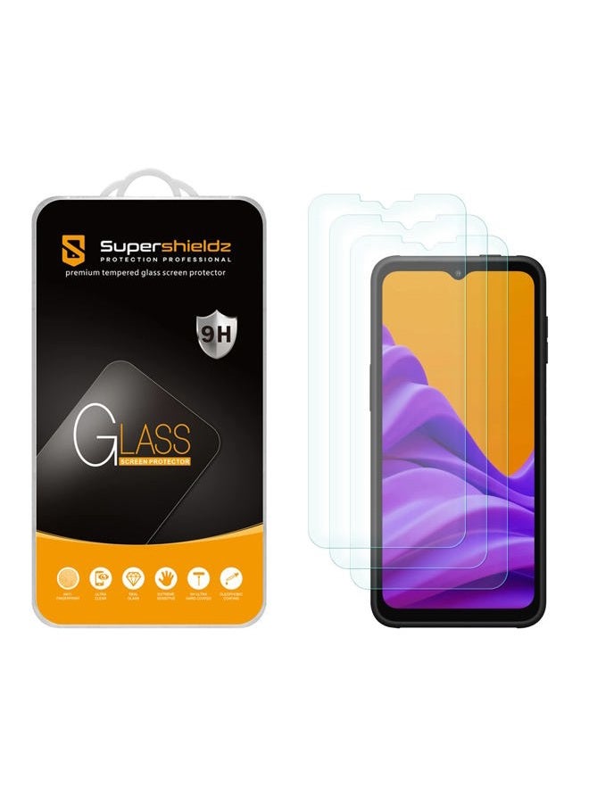 Supershieldz (3 Pack) Tempered Glass Screen Protector Designed for Samsung Galaxy Xcover 6 Pro and Xcover Pro 2, Anti Scratch, Bubble Free - Image 1