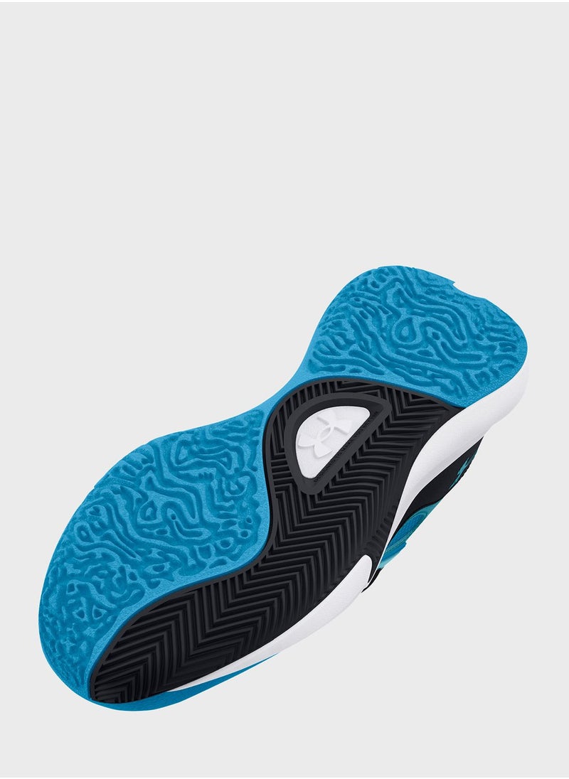 UNDER ARMOUR - Unisex Grade School Lockdown 6 Sneakers - Image 1
