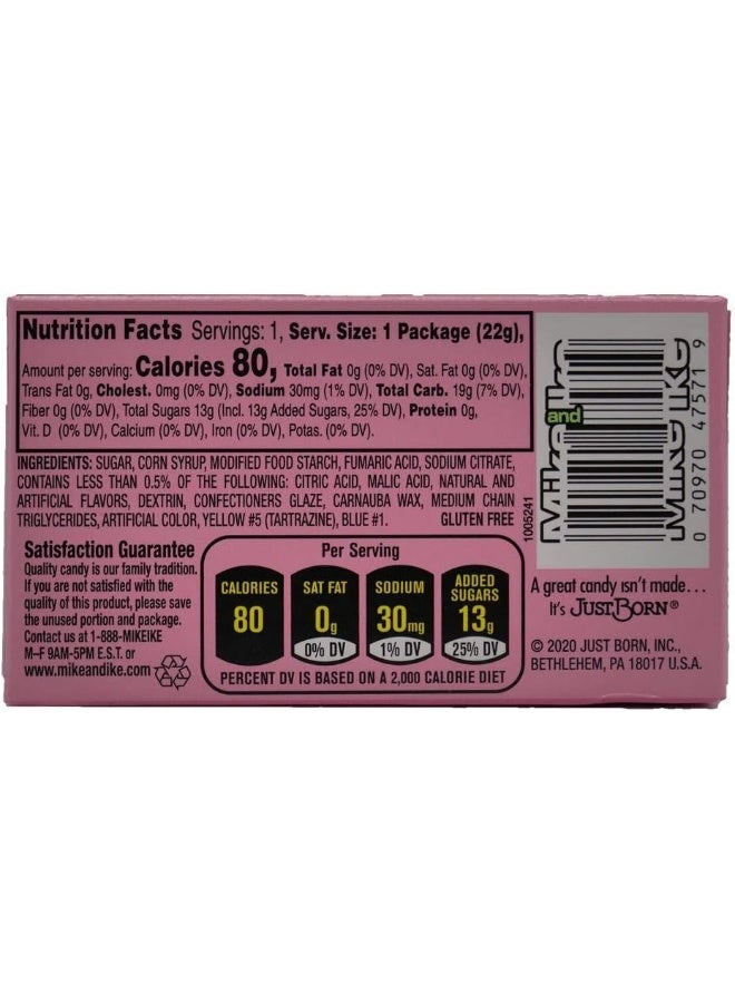 MikeandIke حلوى مايك وآيك بطيخ حامض - علبة من 24 - Image 2
