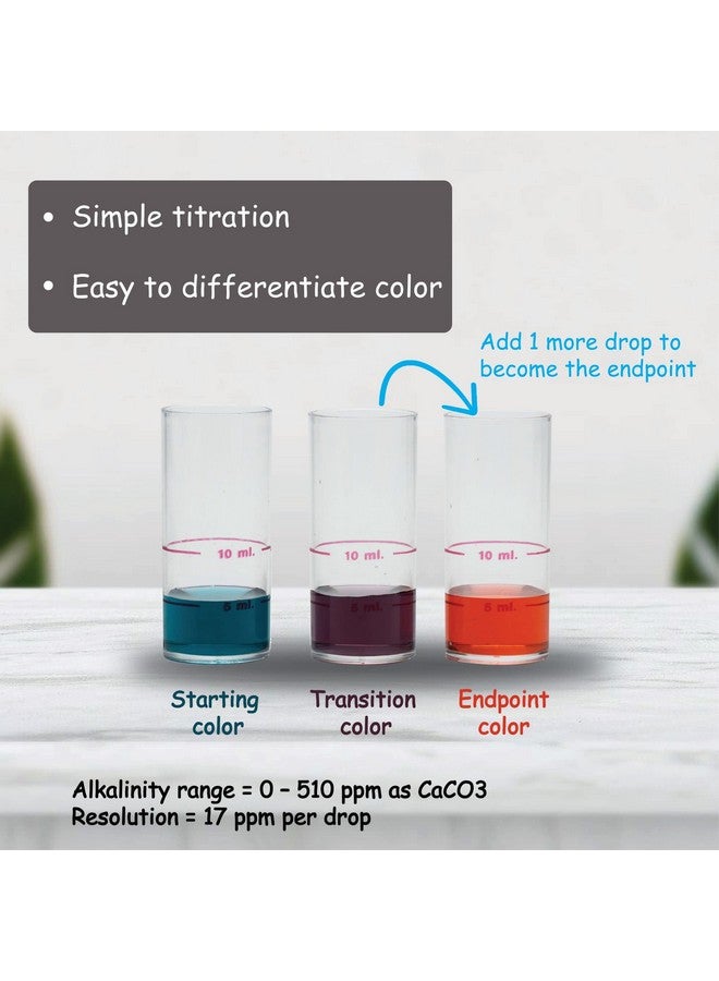 Generic Generic Monitor Alkalinity Test KIT (120 Tests) - Monitor Aquarium & aquaculture Water Quality  - Image 5