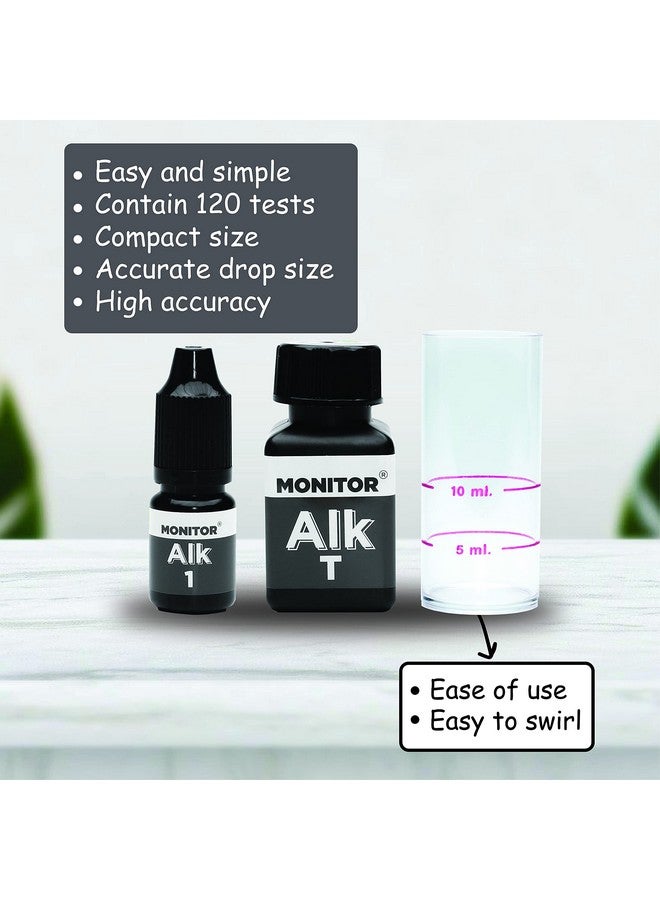 Generic Generic Monitor Alkalinity Test KIT (120 Tests) - Monitor Aquarium & aquaculture Water Quality  - Image 4