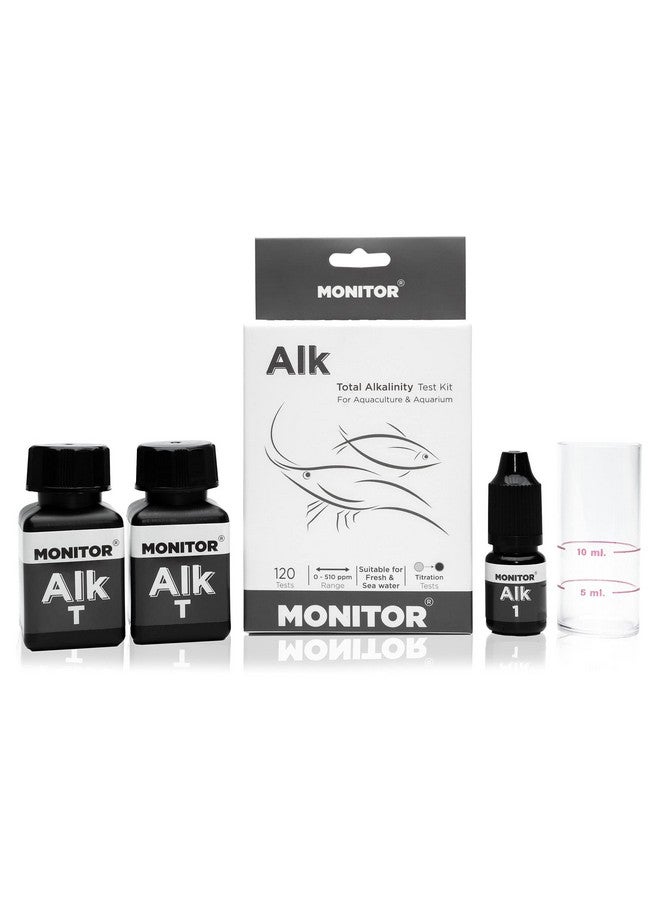 Generic Generic Monitor Alkalinity Test KIT (120 Tests) - Monitor Aquarium & aquaculture Water Quality  - Image 3