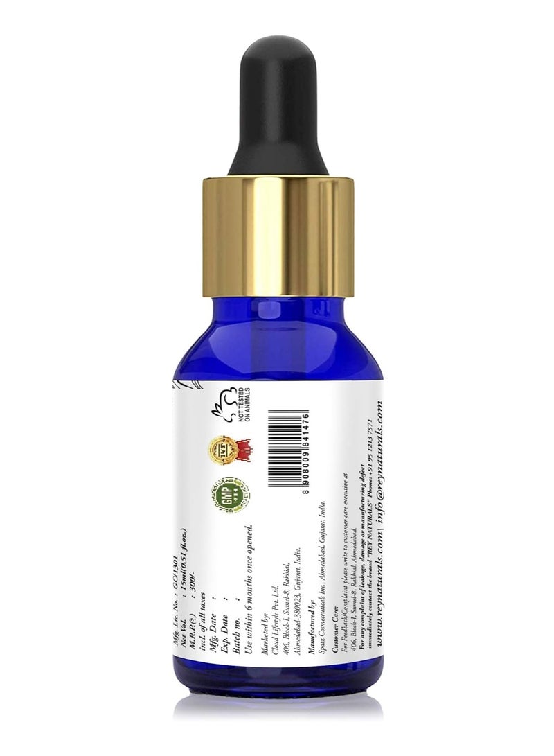 Rey Naturals ReyNaturals Rosemary essential oil for hair growth, Skin and Aroma 15 ml - Image 4