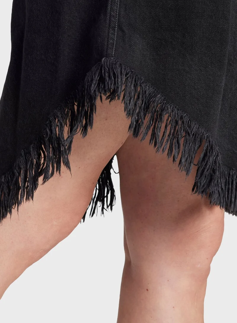 adidas Originals Essential Denim Shirt Dress