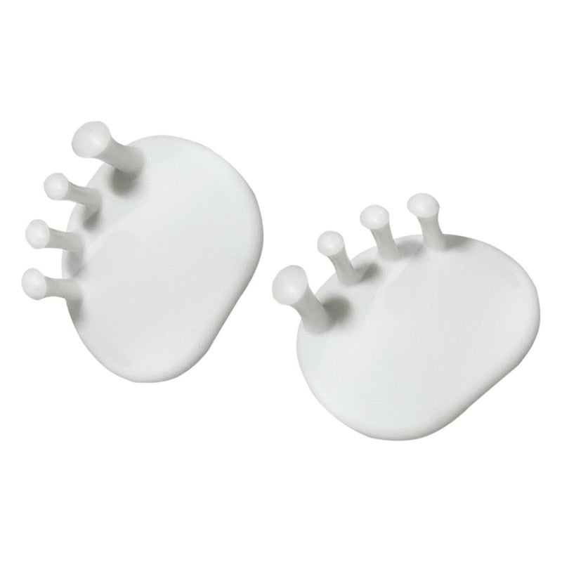 Bunion Corrector Pair White For Toe Alignment Foot Training Tool And Calf Muscle Exercise - Image 2