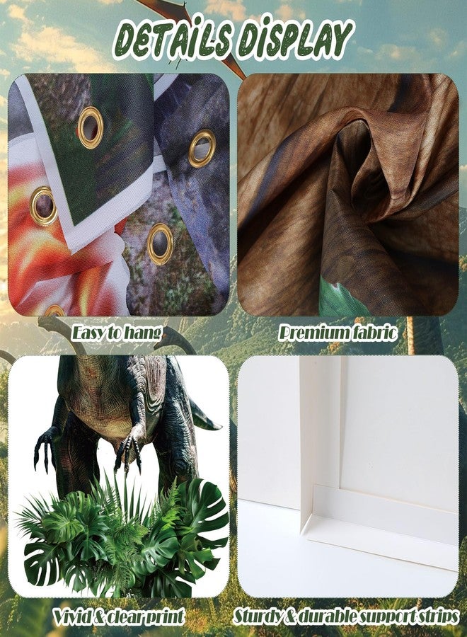 Aodaer 13 Pcs Dinosaur Party Decorations Set, Dinosaur Party Supplies, 12 x 12 x 12 Inch Dino Theme Boxes Table Centerpieces & Banner Cardstock for Dino Photo Booth Birthday Baby Shower Decorations - Image 4