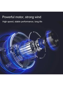 Daling Professional electric hair dryer strong wind negative ion travel 3000w hot and cold wind  - Image 5
